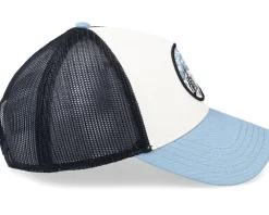 Rocky Mountain Valin Black/Ivory/Blue Trucker - American Needle