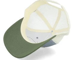 Rouen Duck Patch Heather Grey/Birch/Olive Trucker - Wild Spirit