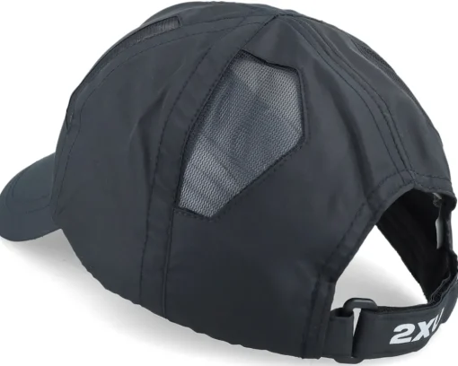 Run Cap Black/Black Dad Cap - 2XU