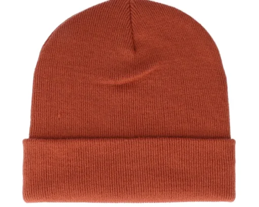 Rust Cuff Blank Beanie - Beechfield