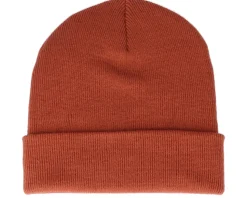 Rust Cuff Blank Beanie - Beechfield