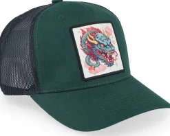 Ryujin Green/Black/Pink Trucker - Iconic