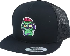 Sad Zombie Brains Black Trucker - Iconic