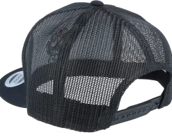 Sad Zombie Brains Black Trucker - Iconic