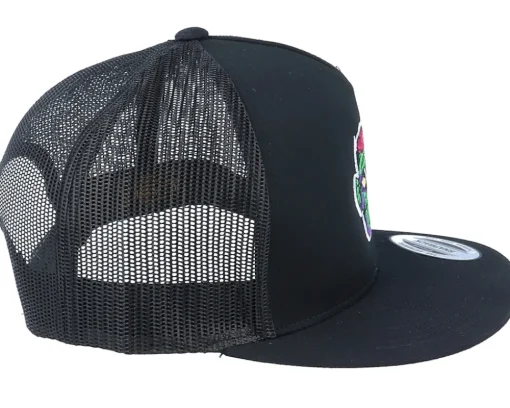 Sad Zombie Brains Black Trucker - Iconic