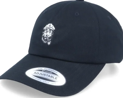 Sailor Skipper Black Dad Cap - Iconic