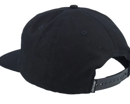 Salba Tiger Simplified Black Snapback - Santa Cruz