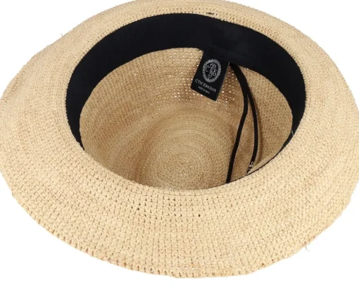 Sam Raffia Trilby Natural Straw Hat - CTH Ericson