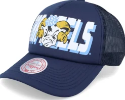 San Antonio Spurs Billboard Hwc Black Trucker - Mitchell & Ness