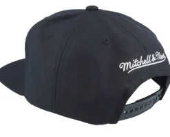 San Antonio Spurs Conference Patch Black Snapback - Mitchell & Ness
