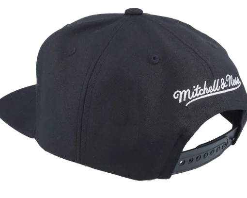 San Antonio Spurs Conference Patch Black Snapback - Mitchell & Ness
