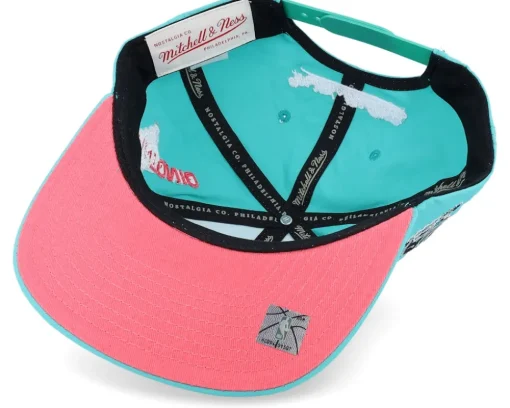 San Antonio Spurs Nylon Szn Deadstock Teal Snapback - Mitchell & Ness