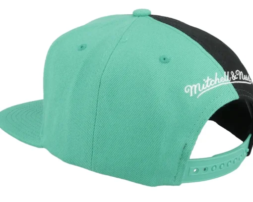San Antonio Spurs Retroline Teal/Black Snapback - Mitchell & Ness