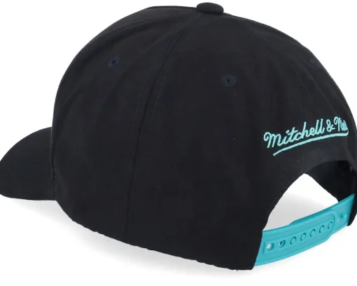 San Antonio Spurs Shady Suede Pro Cap Hwc Black A-frame Adjustable - Mitchell & Ness