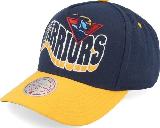 San Antonio Spurs Wavy Pro Black/Grey Adjustable - Mitchell & Ness