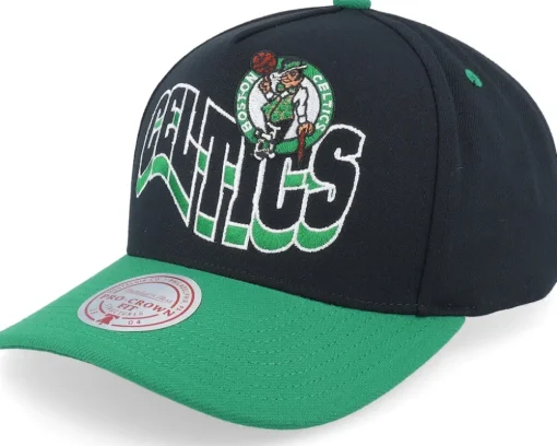 San Antonio Spurs Wavy Pro Black/Grey Adjustable - Mitchell & Ness