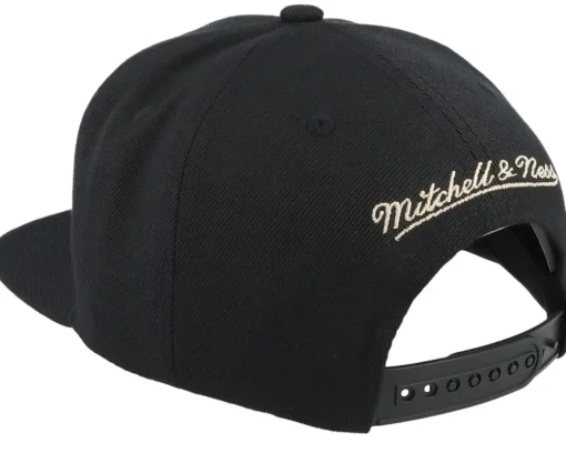San Antonio Spurs With Love Black Snapback - Mitchell & Ness