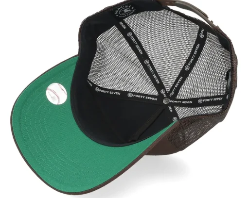 San Diego Padres Mesh Htch Brown Trucker - 47 Brand