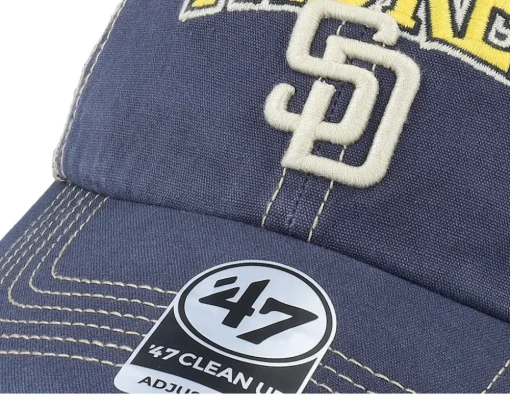 San Diego Padres Tuscaloosa Clean Up Vintage Navy - 47 Brand
