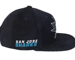 San Jose Sharks All Directions Black Snapback - Mitchell & Ness