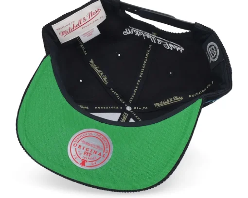 San Jose Sharks All Directions Black Snapback - Mitchell & Ness