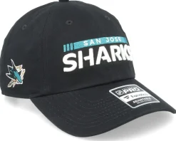 San Jose Sharks Authentic Pro Game&Train Black Dad Cap - Fanatics