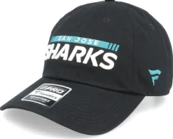 San Jose Sharks Authentic Pro Game&Train Black Dad Cap - Fanatics