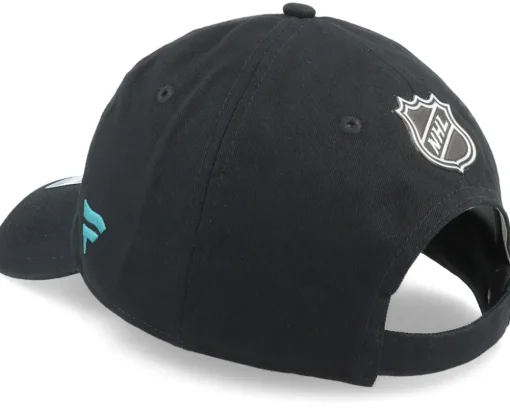 San Jose Sharks Authentic Pro Game&Train Black Dad Cap - Fanatics