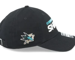 San Jose Sharks Authentic Pro Game&Train Black Dad Cap - Fanatics