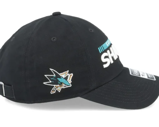 San Jose Sharks Authentic Pro Game&Train Black Dad Cap - Fanatics