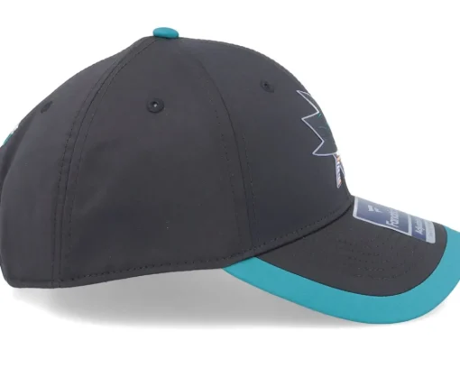 San Jose Sharks Defender Black/Active Blue Adjustable - Fanatics