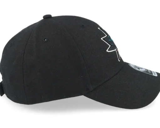 San Jose Sharks Mvp Black Adjustable - 47 Brand