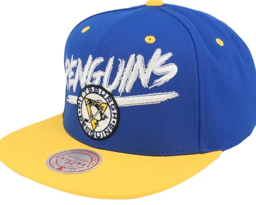 San Jose Sharks Transcript Black/Teal Snapback - Mitchell & Ness