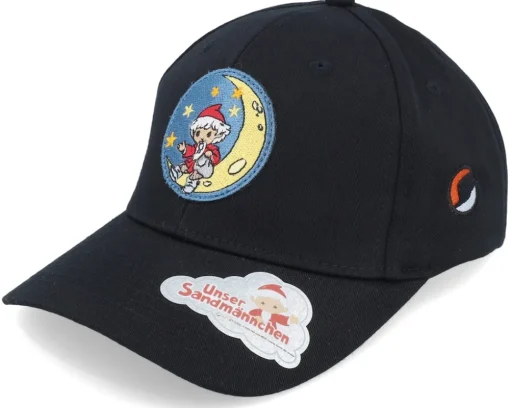 Sandmännchen Round Patch Black Adjustable - Unser Sandmännchen