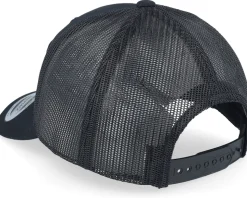 Santa Claus All In X-mas Party Black Trucker - Ho-Ho-Hats