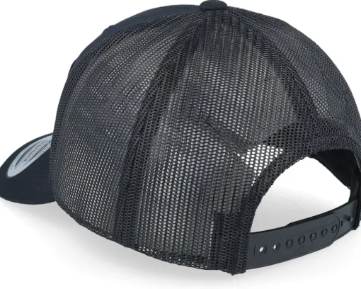 Santa Claus All In X-mas Party Black Trucker - Ho-Ho-Hats