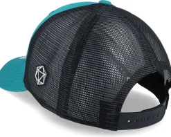 Sarcasm Ability Darkest Teal/Black Trucker - Critiql Hit