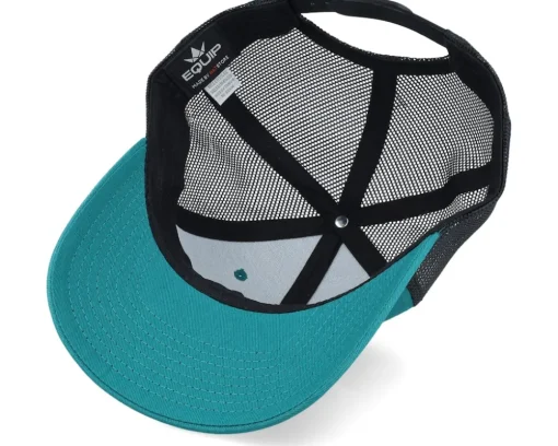 Sarcasm Ability Darkest Teal/Black Trucker - Critiql Hit