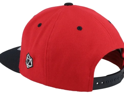 Sarcasm Ability Red/Black Snapback - Critiql Hit