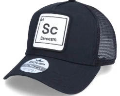 Sarcasm Ic System Patch Black Trucker - Iconic