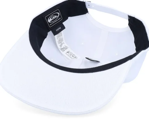 Saturn Cap White Snapback - Quiksilver