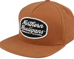 Scandinavian Outdoors Cap Brown Snapback - Northern Hooligans