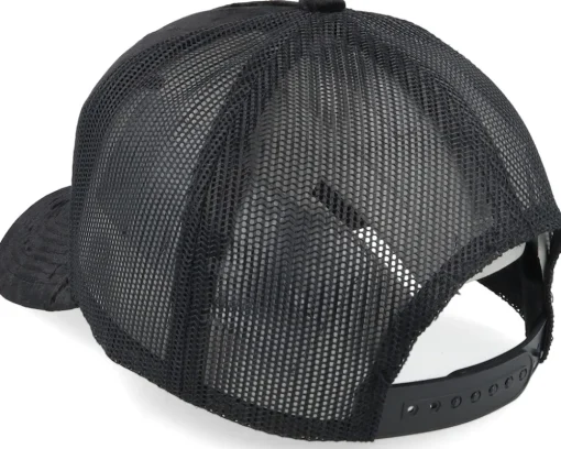 Scara Doll Velvet Black/Black A-frame Trucker - Scenes