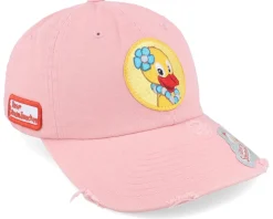 Schnatterinchen round Patch Pink Destroyed Dad Cap - Unser Sandmännchen