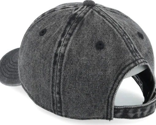 Scorpio Snow Washed Black Denim Dad Cap - Delulu