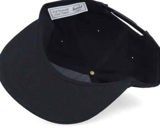 Scout Globe Tripping Cap Black/Nirvana Snapback - Herschel