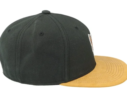 Screaming Goat Black/Suede Snapback - 4REAL