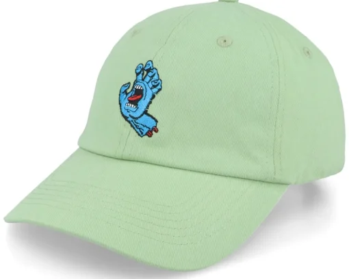 Screaming Mini Hand Cap Apple Mint Dad Cap - Santa Cruz