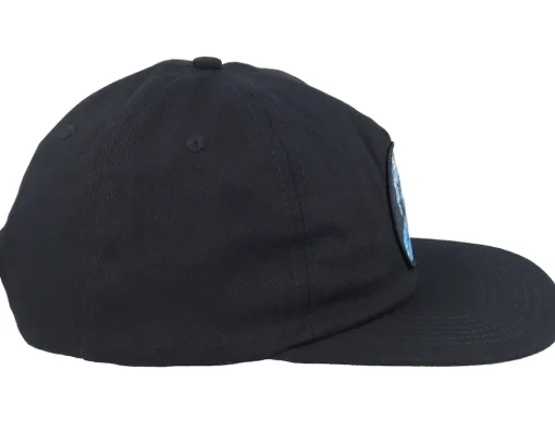 Screaming Wave Black Snapback - Santa Cruz