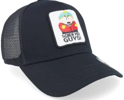 Screw You Guys Cartman Patch Black Trucker - South Park